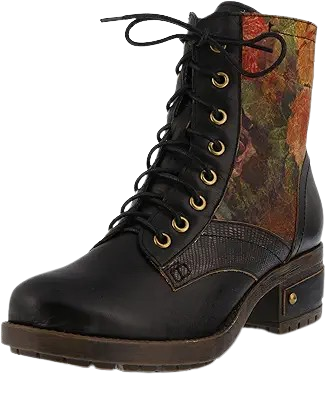 Ladies Boots with Cozy Flannel Textile Lining